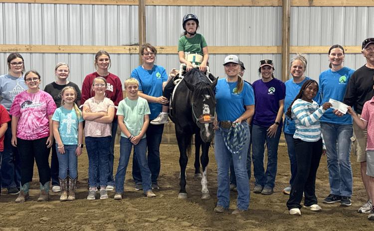 Sunday School class donates to Opportune Acres