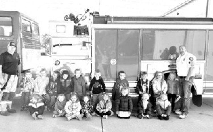 Head Start visits Fullerton Fire Department