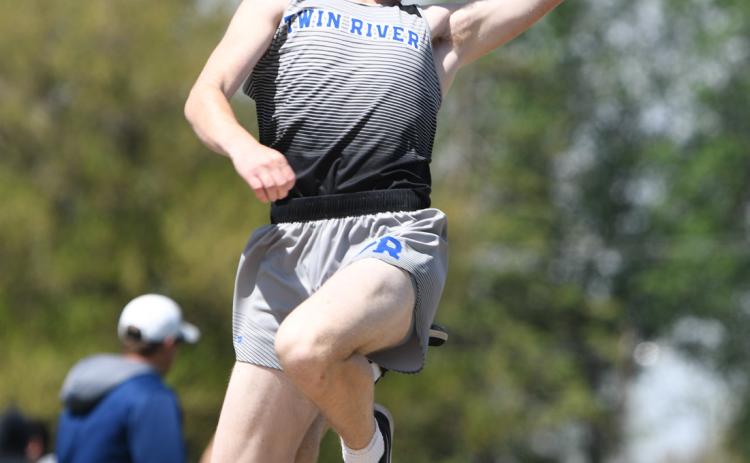 Micah Stenzel finished the season with a personal best in the triple jump, finishing with a 39-07.00 jump.